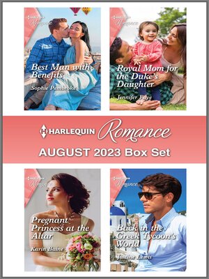 cover image of Harlequin Romance August 2023 Box Set